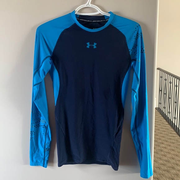 Men’s Small Under Armour heatgear Compression Long Sleeve - Picture 1 of 6